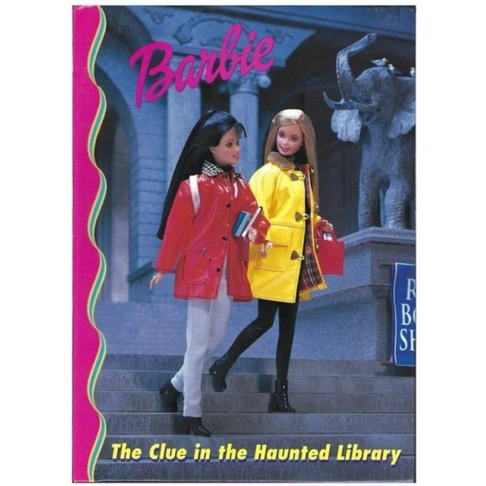 NEW** The Clue in the Haunted Library (Barbie) Children's Novel Ages 4-8